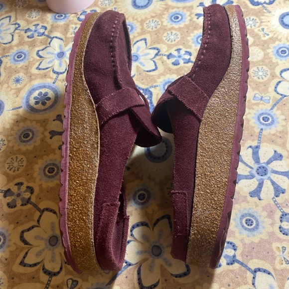 Birkenstock Buckley size 8 Burgundy - Picture 6 of 8